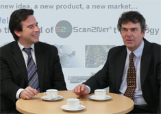 Rüdiger Klepsch (links) und Thomas Ingendoh, Geschäftsführer der Image Access GmbH